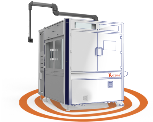 häwa X-frame machine housing