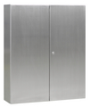 Wallmount enclosures series 33, 2-doors-stainless steel