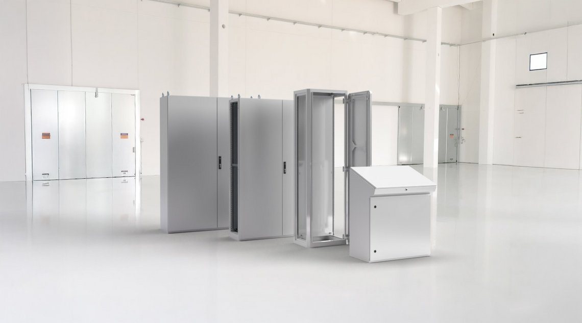 Types of häwa control cabinets, desk systems, clean room or PC-cabinets