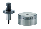 Round Punches with clamping pin, with 50 mm External Die Diameter