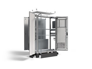 control cabinet explosion drawing