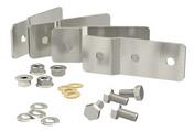 Wall mounting brackets, Stainless steel
