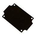 Mounting plate for PC and ABS housings
