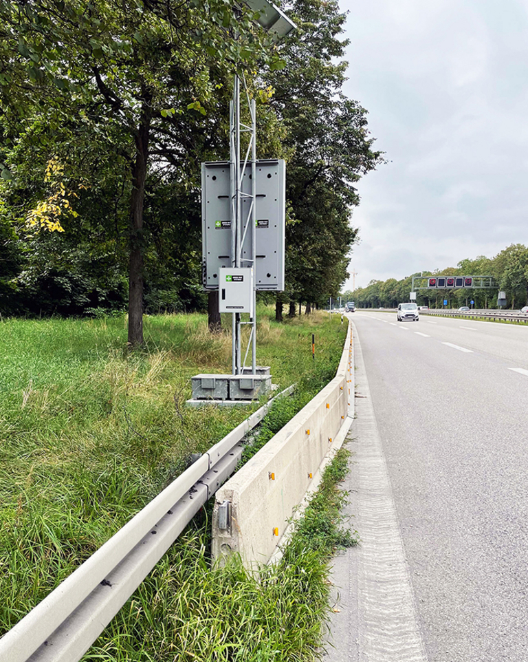 Typical roadside application for OPTIMUS®