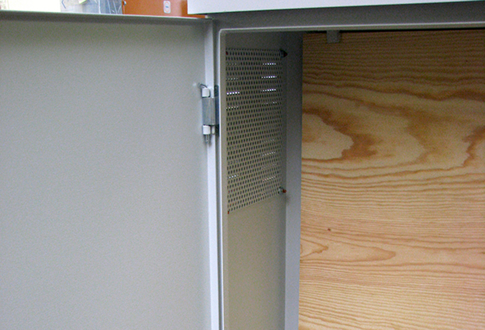 Customized cabinet for a communication center