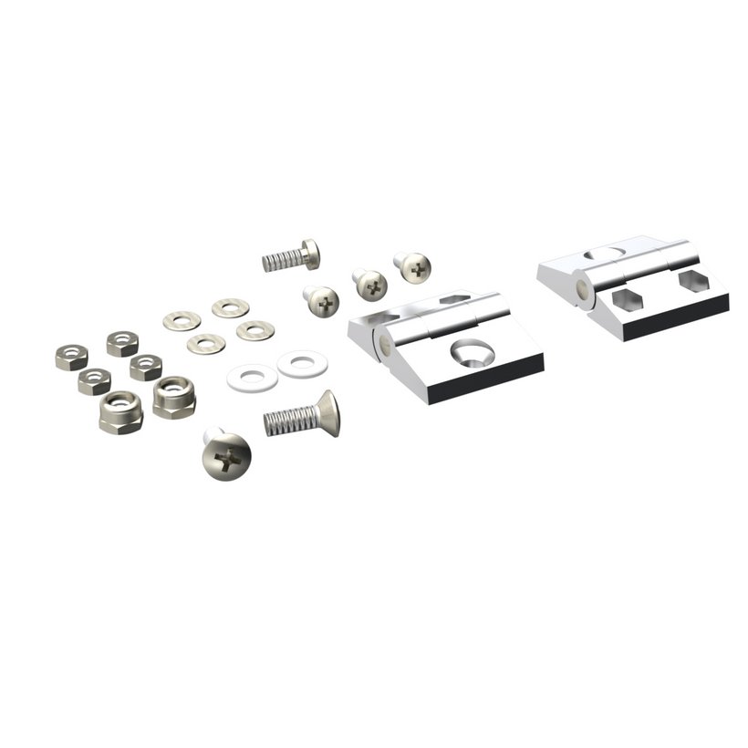 Screw-on hinge 120° Screw-on hinge 120°