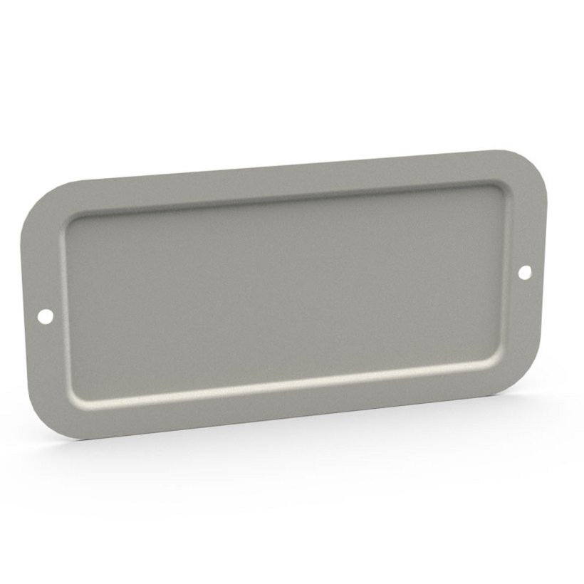 Cable entry plate, sheet steel Cable entry plate, sheet steel