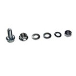 Ground connector screw for mounting plates type 0348