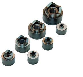 Round Punch Kit, Metric from M12 to M50
