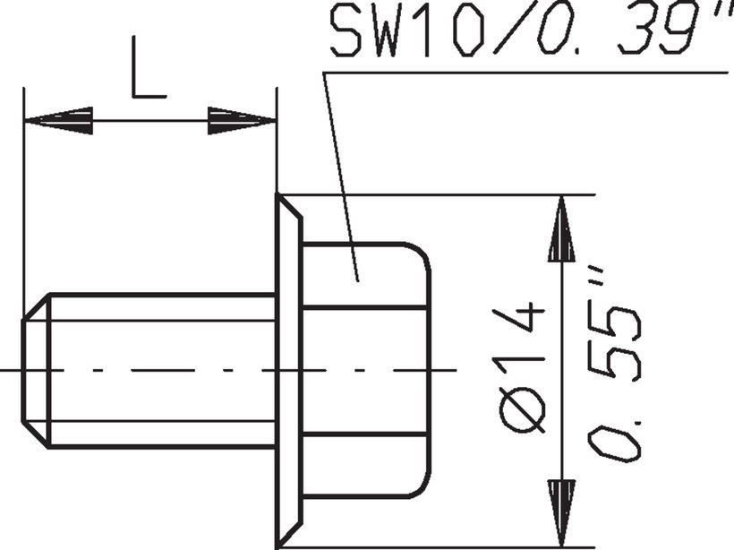 Hex screws with toothed grip Hex screws with toothed grip