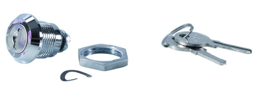 Cylinder quarter turn latch lock Cylinder quarter turn latch lock