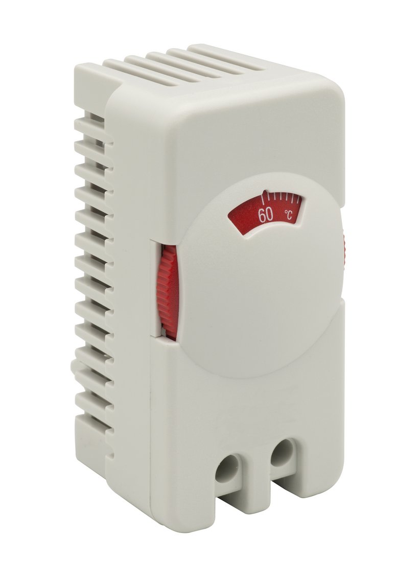 Small Compact Thermostat with Thumbwheel Setting Dial Small Compact Thermostat with Thumbwheel Setting Dial