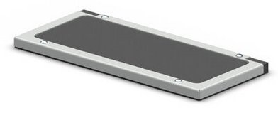 Cable plate for wall housing 3339 landscape format, two-piece with