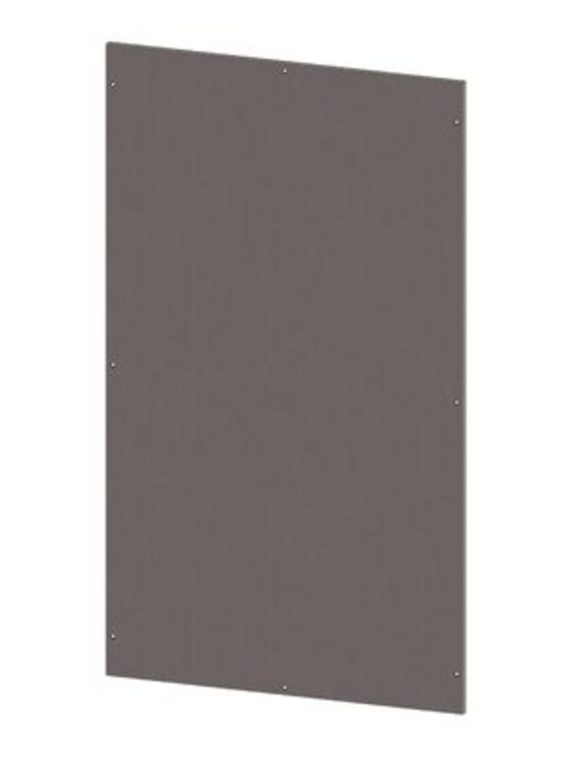Bolted stainless steel rear panel