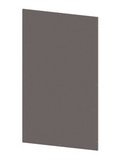 Bolted stainless steel rear panel