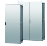 Modular cabinets Stainless steel H375, single door