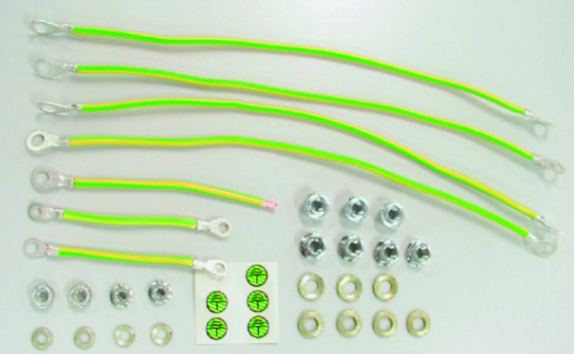 Ground connector cable set for PC-cabinet type 2096 Ground connector cable set for PC-cabinet type 2096