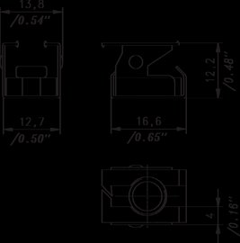 Safety nut DIN 6923, M6