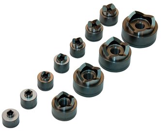 Round Punch Kit from PG7 to PG48 + ø 30.5 mm