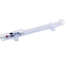LED lamp with clip fixing, pressure connection clamp