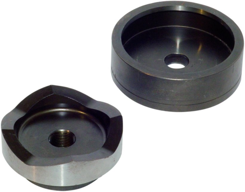 Round Punch Threaded for Ø 19 mm Draw Studs