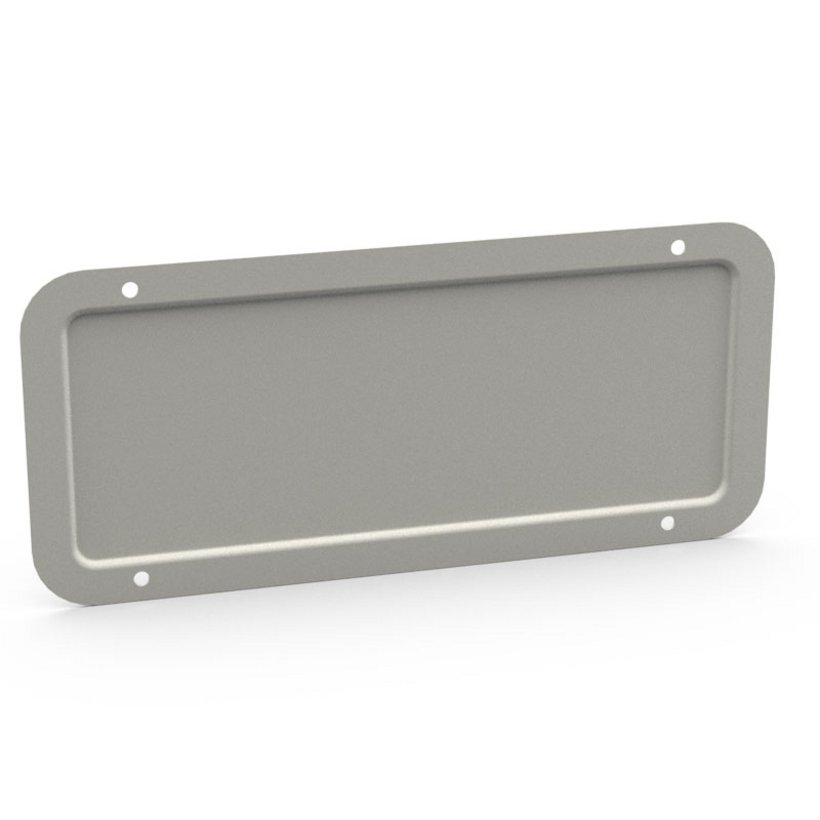 Cable entry plate, sheet steel Cable entry plate, sheet steel