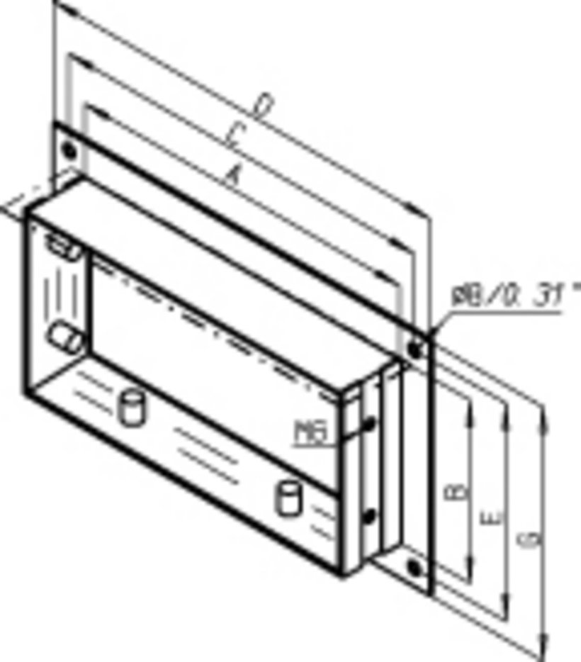 End flange End flange