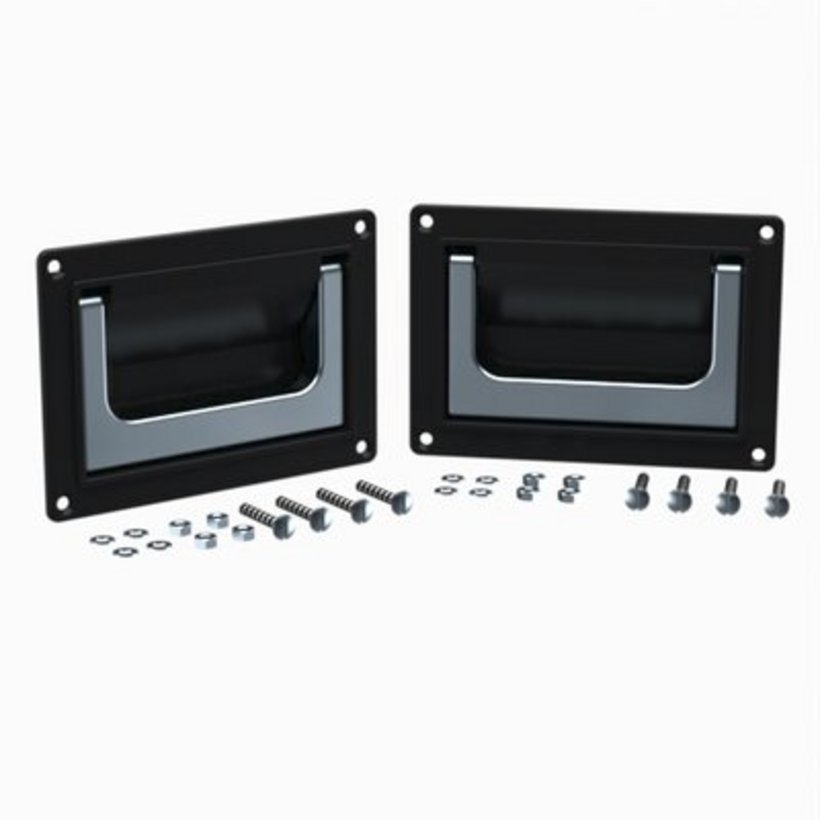 Carrying handle fold-out