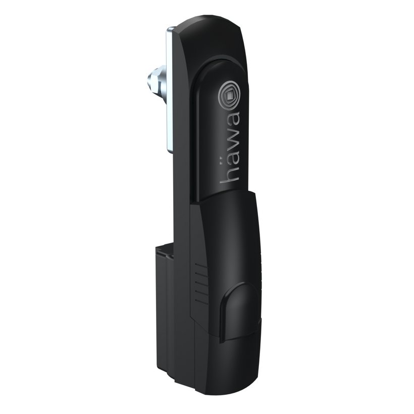 Pivot lever with sliding barrel cover Pivot lever with sliding barrel cover