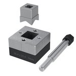 Square punch 25.4