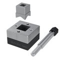 Square punch 25.4