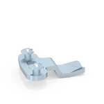 Latch for slide bars