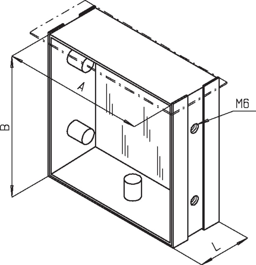 Internal end cap