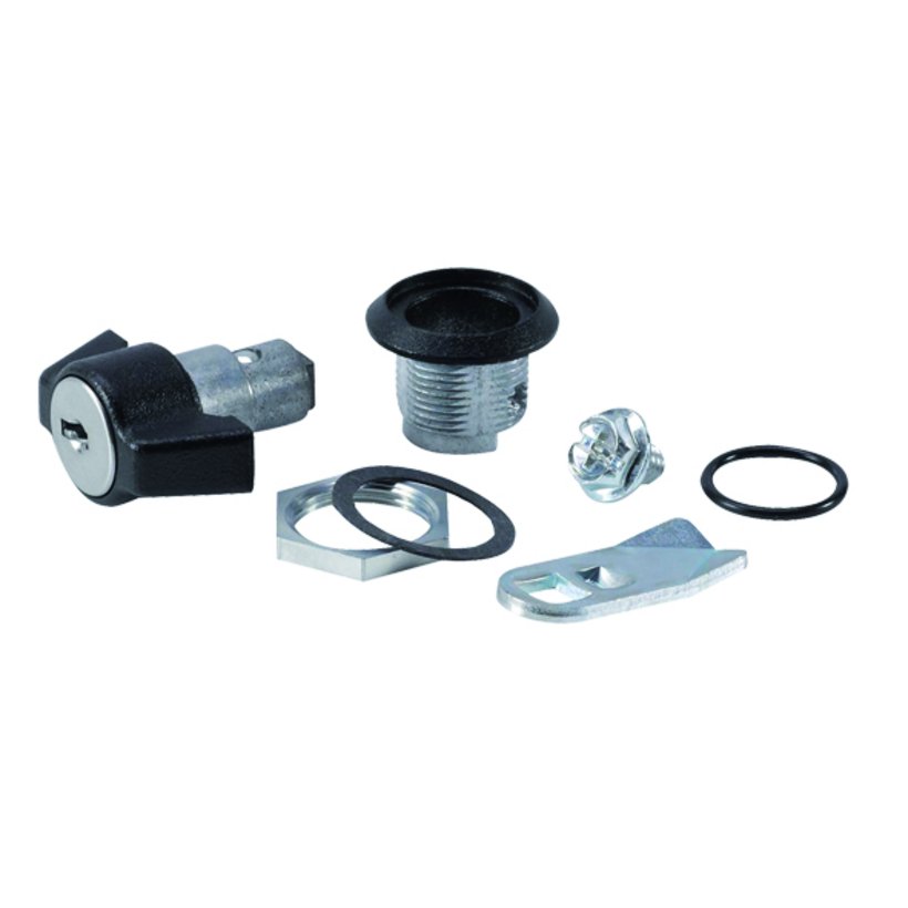 Toggle quarter turn latch lock, small version Toggle quarter turn latch lock, small version