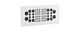 Cable entry plate for Series 33 high packing density