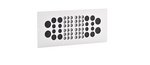 Cable entry plate for Series 33 high packing density