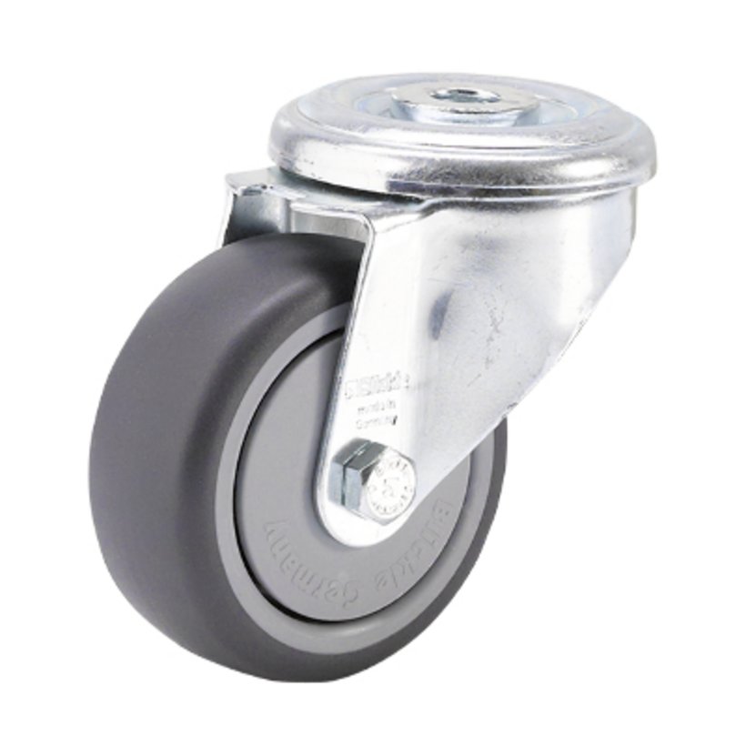Single swivel caster, load capacity 150 kg Single swivel caster, load capacity 150 kg