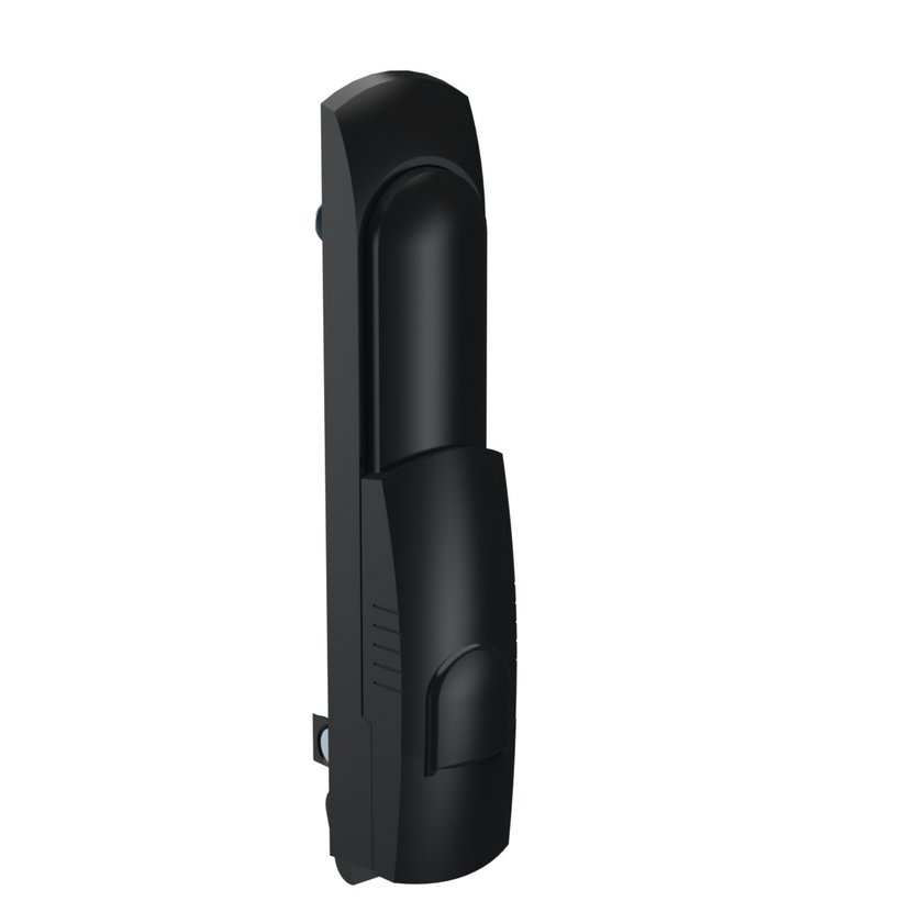 Pivot lever with sliding barrel cover Pivot lever with sliding barrel cover