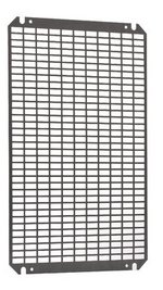 Mounting plate perforated