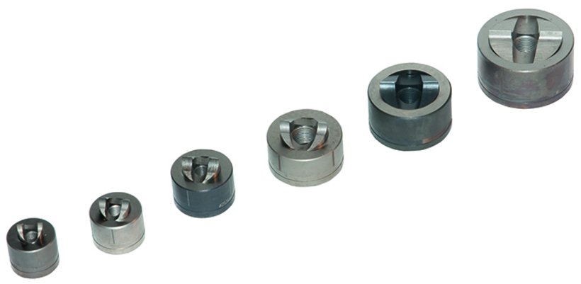 Round Punch Plus Kit, Metric from M16 to M50
