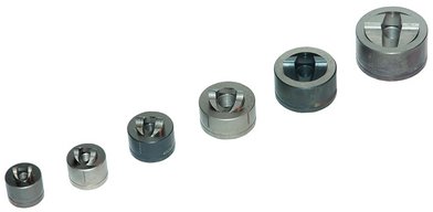 Round Punch Plus Kit, Metric from M16 to M50