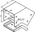 45° elbow internal access