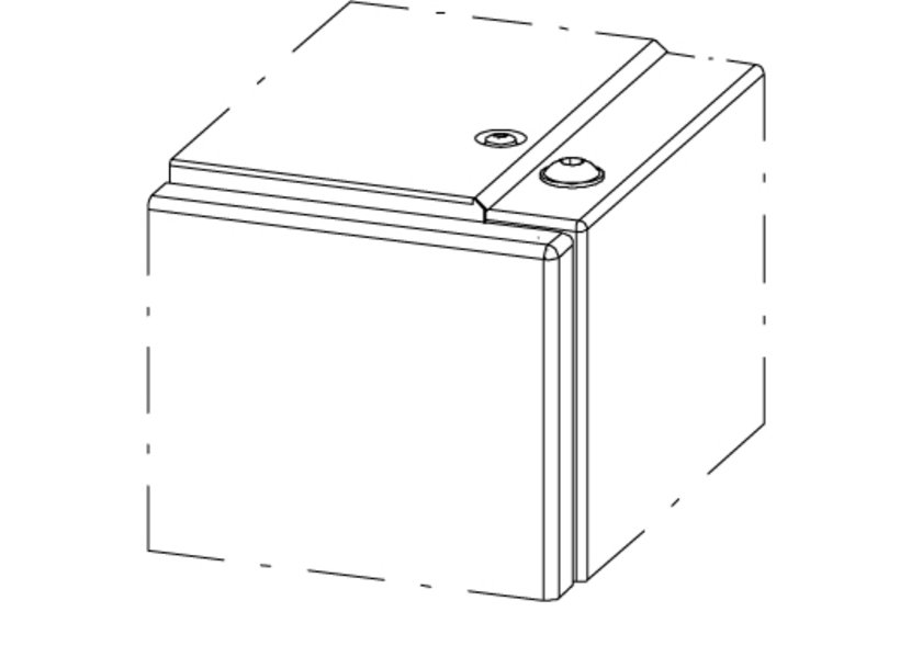 Top panel bolts