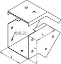 45° elbow external access