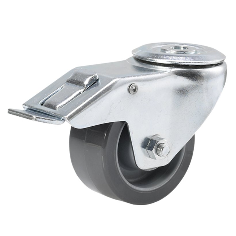 Single swivel caster, load capacity 150 kg Single swivel caster, load capacity 150 kg