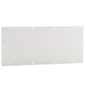 Cable entry plate for serie33 sheet steel closed