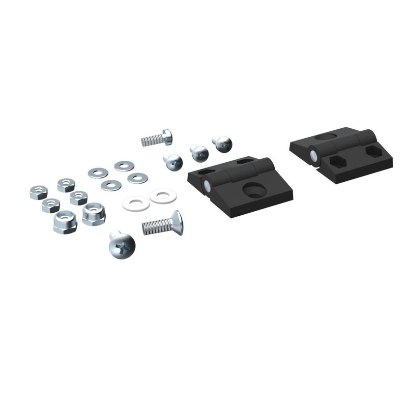 Screw-on hinge 120° Screw-on hinge 120°