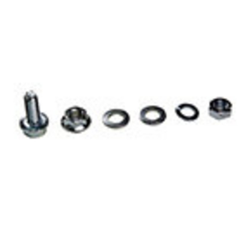 Ground connector screw for mounting plates type 0348