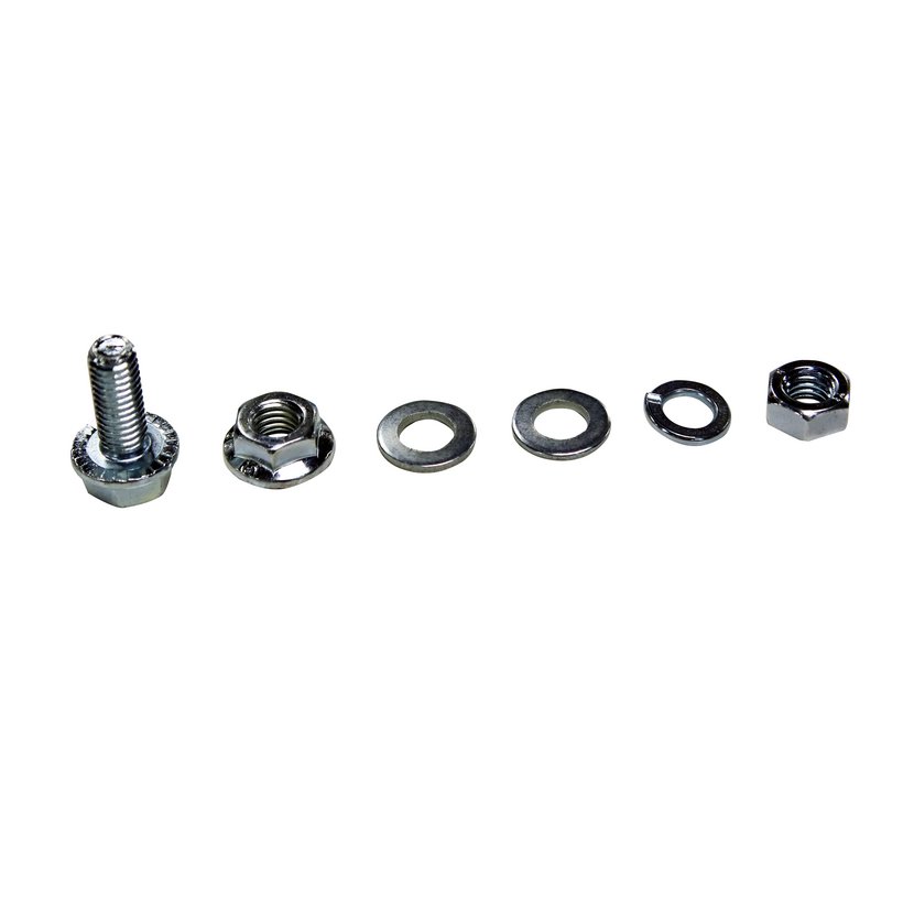 Ground connector screw for mounting plates type 0348