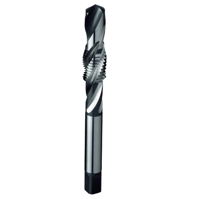 Drill bit with tap Drill bit with tap